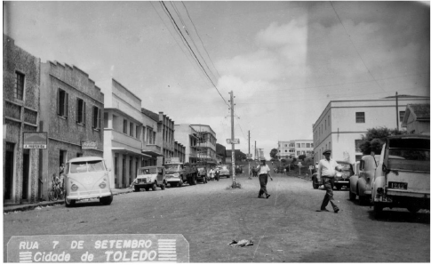 Rua 7 de setembro - 1962